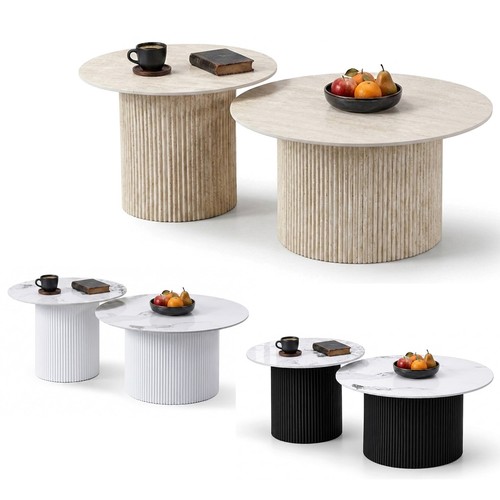 Hooz couchtisch rund - couchtisch, set