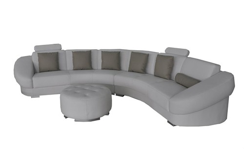 Rund form sofa - form, couch