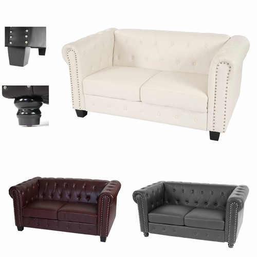 Luxus 2er sofa chesterfield - 2er,
