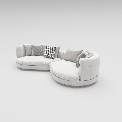 Runde big xxl sofa - big, 4