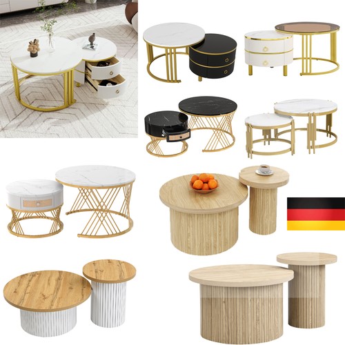 2er couchtisch set - couchtisch,
